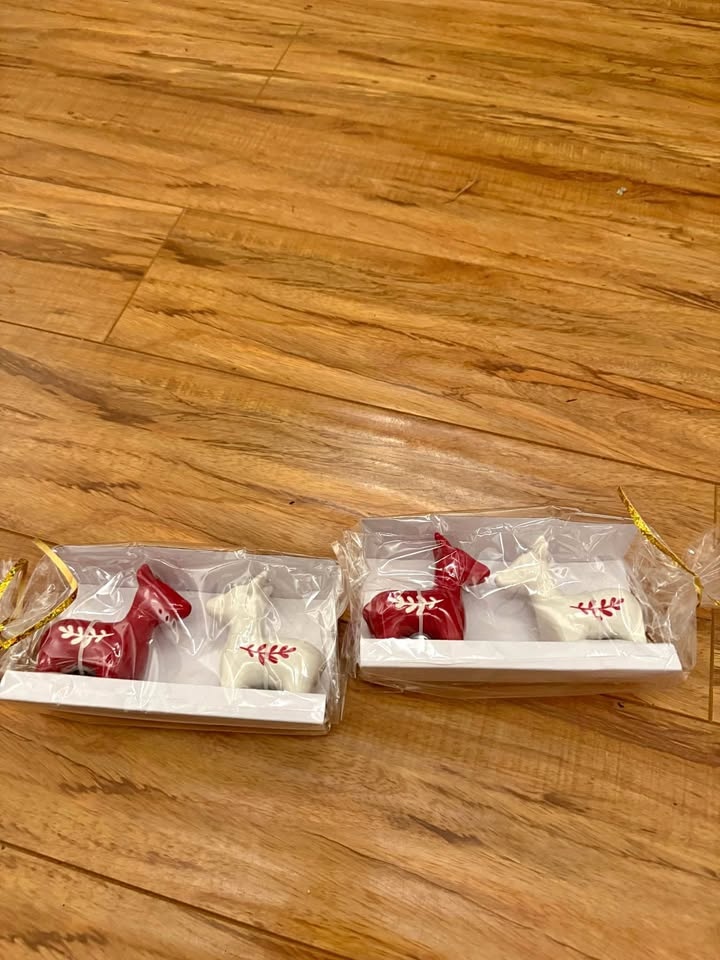 Christmas Brand New Salt and Pepper Shakers