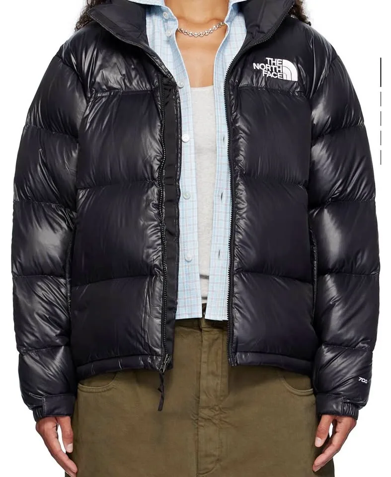 Brand New North Face 1996 Black Shiny Puffer