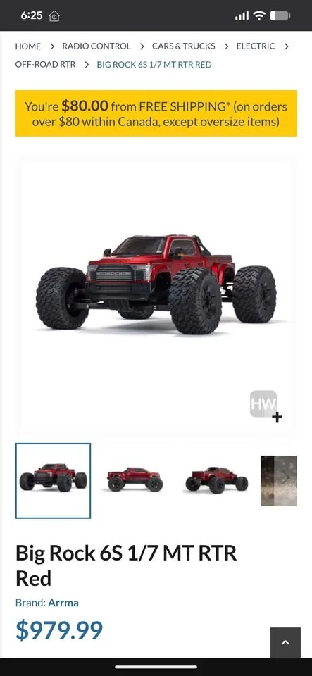 Arrma big rock crewcab. image indicator(2)