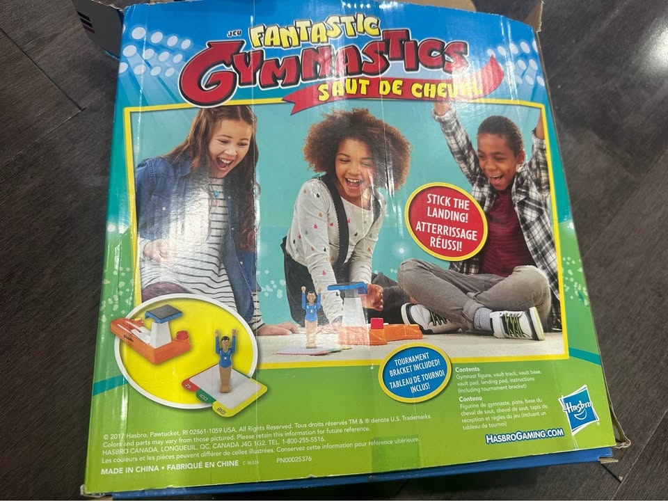 Dinner Table Games: Gymnastics Game & Let's Get Talking - photo 3
