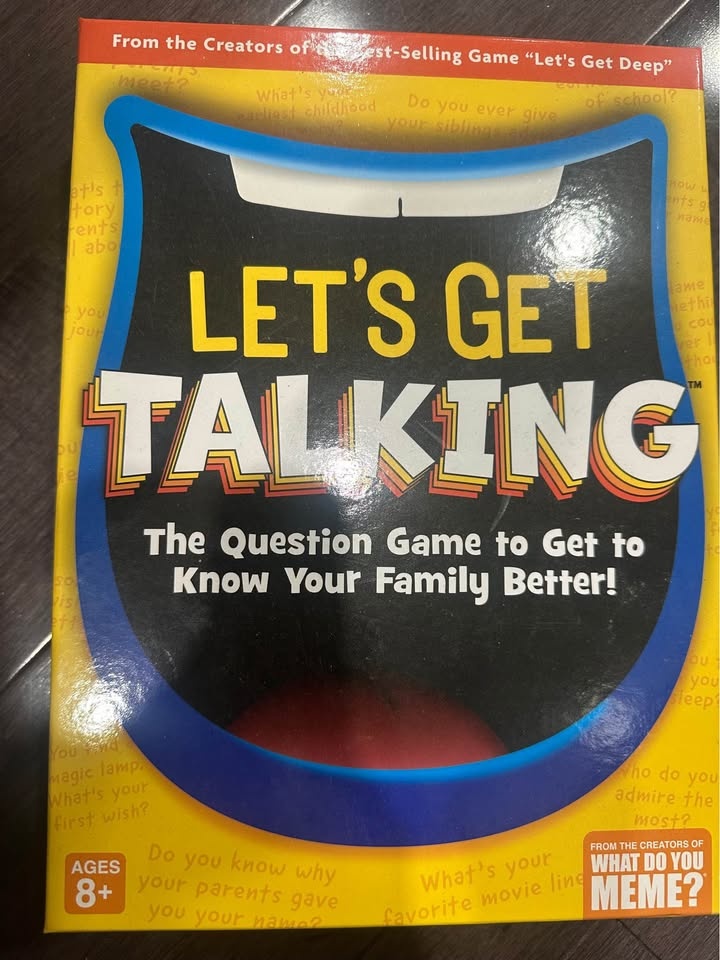 Dinner Table Games: Gymnastics Game & Let's Get Talking - photo 5