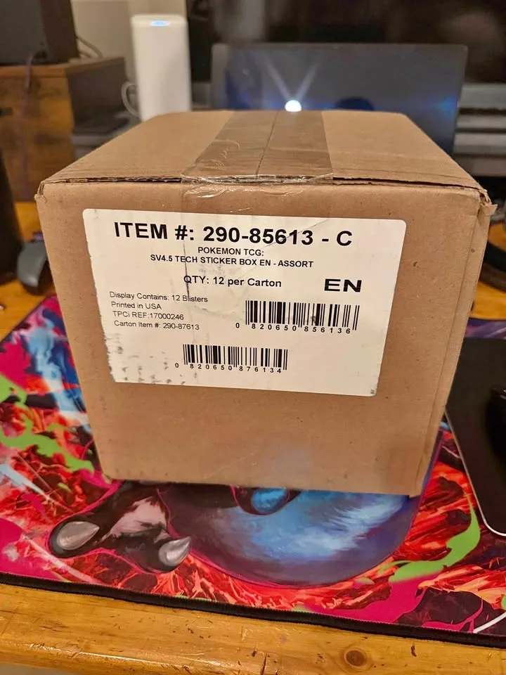 Paldean Fates Sticker Tech Collection Case