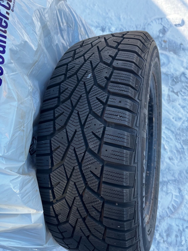 4x GENERAL Altimax Arctic 12 WinterTires on Steel Rims - photo 2
