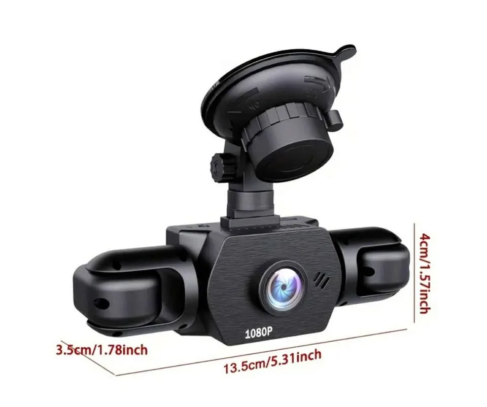 4-channel dash camera 1080P with 64G card image indicator(5)