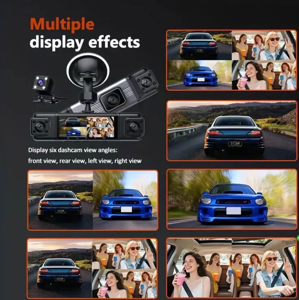 Brand new dash cam 4 cameras 1080P with 64G card *IF AD IS UP IT - photo 3