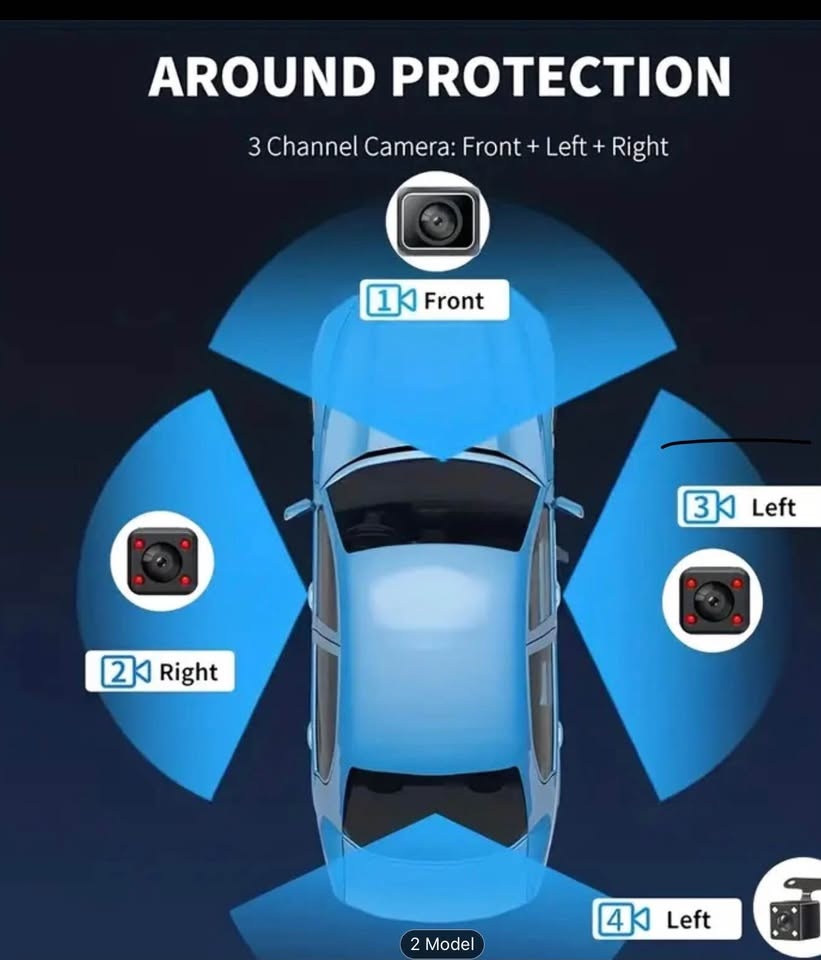 Brand new dash cam 4 cameras 1080P with 64G card *IF AD IS UP IT - photo 4
