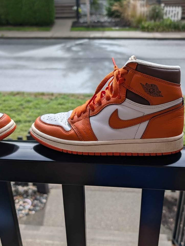 Jordan 1 retro star fish size 6.5 - photo 2