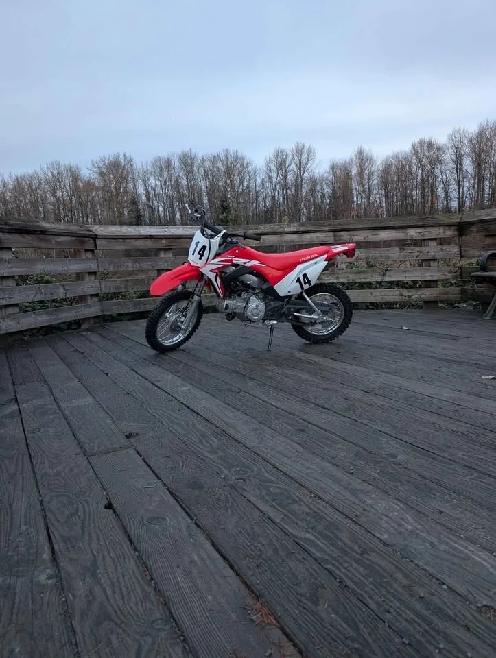 2021 Honda CRF 110 dirt bike mint condition image indicator(4)