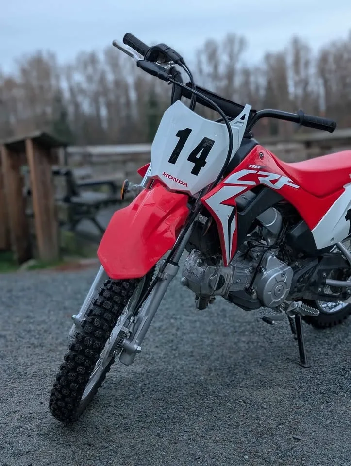2021 Honda CRF 110 dirt bike mint condition image indicator(10)