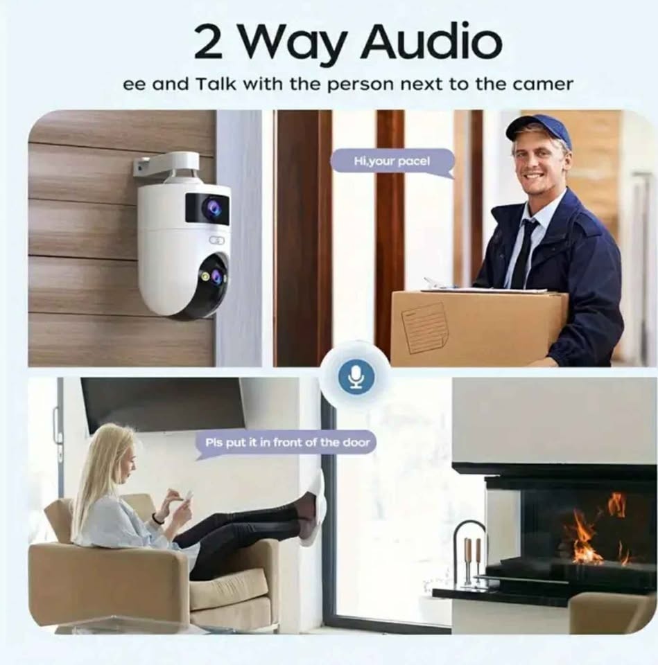 Brand new Dual-Lens security cameras outdoor home security with - photo 3