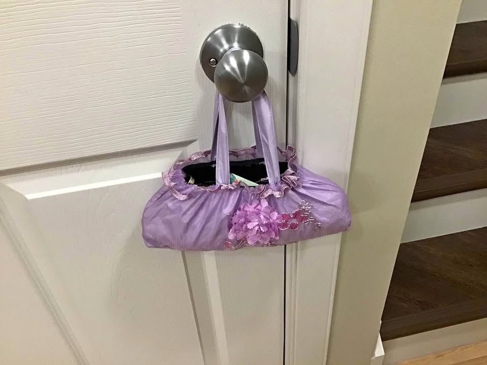 Purple 3D flower Lace Umbrella *IF AD IS UP ITS AVAILABLE*