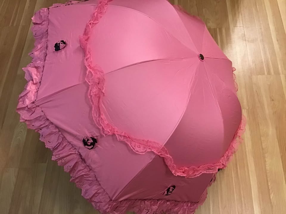 Flower Lace Parasols for Wedding Party Lace Bridal Umbrella*if a - photo 3