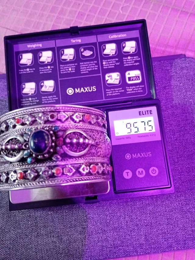 Sterling silver cuff image indicator(4)