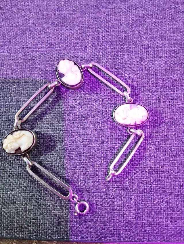 sterling silver bracelet. image indicator(2)