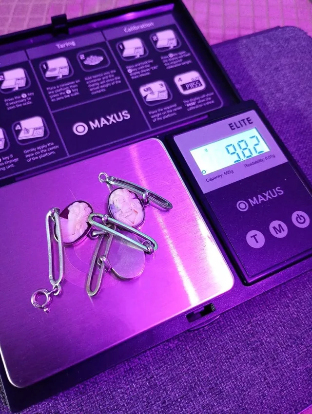 sterling silver bracelet. image indicator(4)