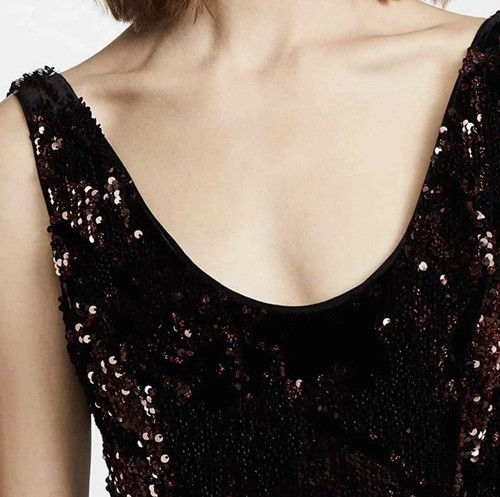 Milly Velvet Sequined Cocktail Minidress NEW - photo 2