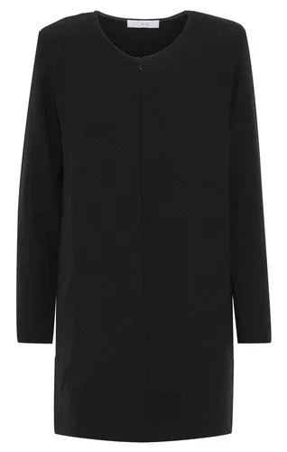 IRO Crepe Mini Black Dress Size 6 MSRP $420 NEW image indicator(3)