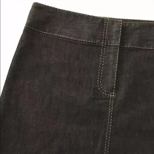 Kenneth Cole Denim Skirt Size 8 image indicator(2)