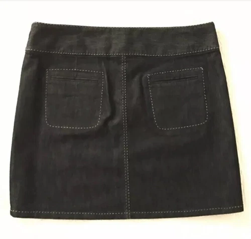 Kenneth Cole Denim Skirt Size 8 - photo 3