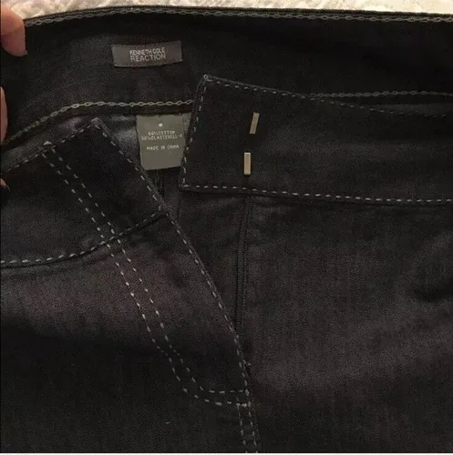 Kenneth Cole Denim Skirt Size 8 image indicator(4)