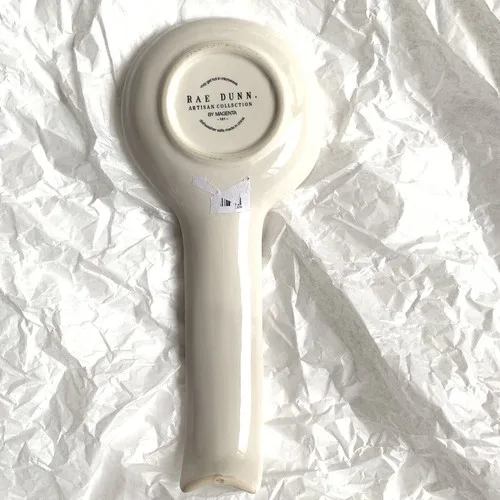 Magenta Rae Dunn Thanksgiving Fall GOBBLE Spoon Rest NEW image indicator(3)