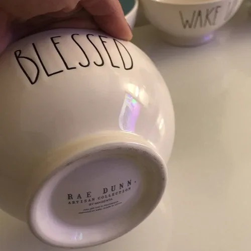 RAE DUNN Relax , Wake Up , Blessed Bowls BRAND - Price Per 1 image indicator(4)