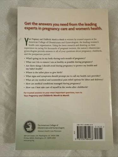 Your Pregnancy and Childbirth : Month to Month by American Colle image indicator(2)