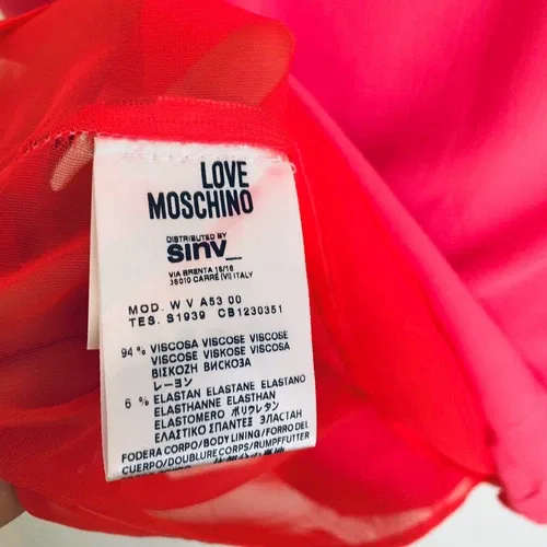Moschino Pink Dress Size US 4 MSRP $875 image indicator(6)