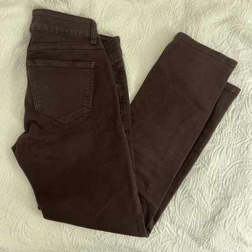 Closed Low Rise Straight Leg Brown Jeans Size 26 image indicator(4)