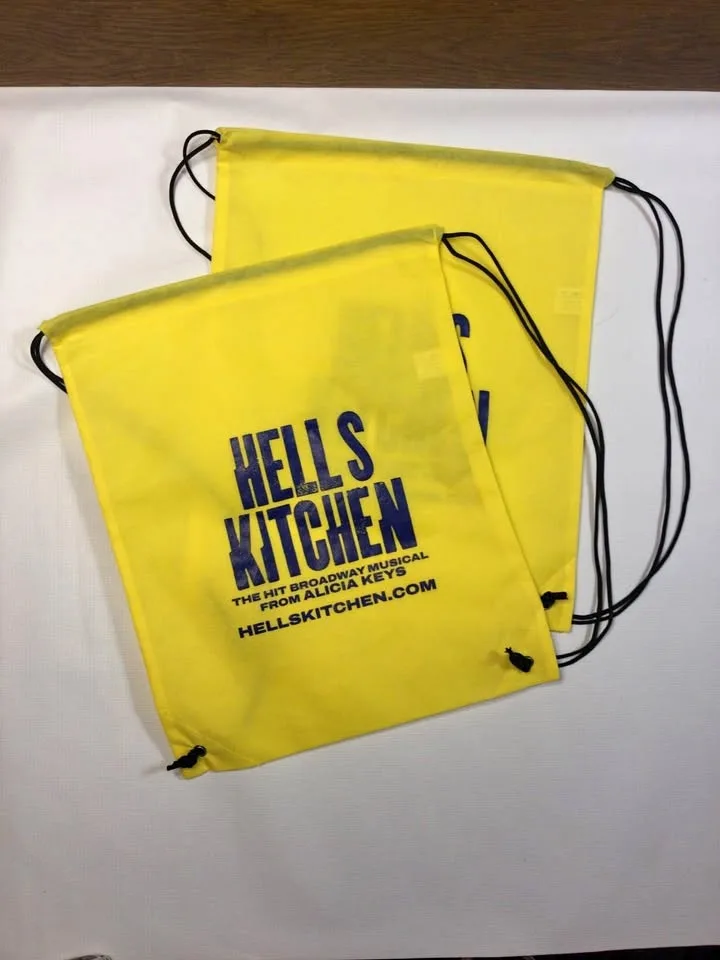 ( NEW ) 2 HELLS KITCHEN Broadway TOTE BAG Backpacks #Cleanout