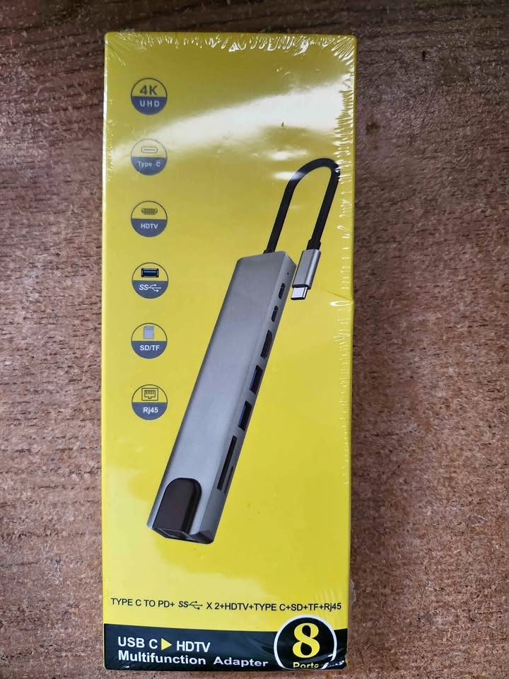 Brand New 8 in 1 USB Hub