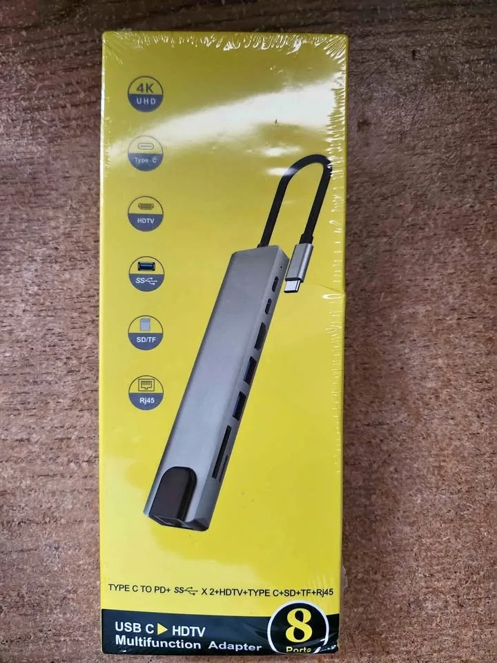 Brand New 8 in 1 USB Hub