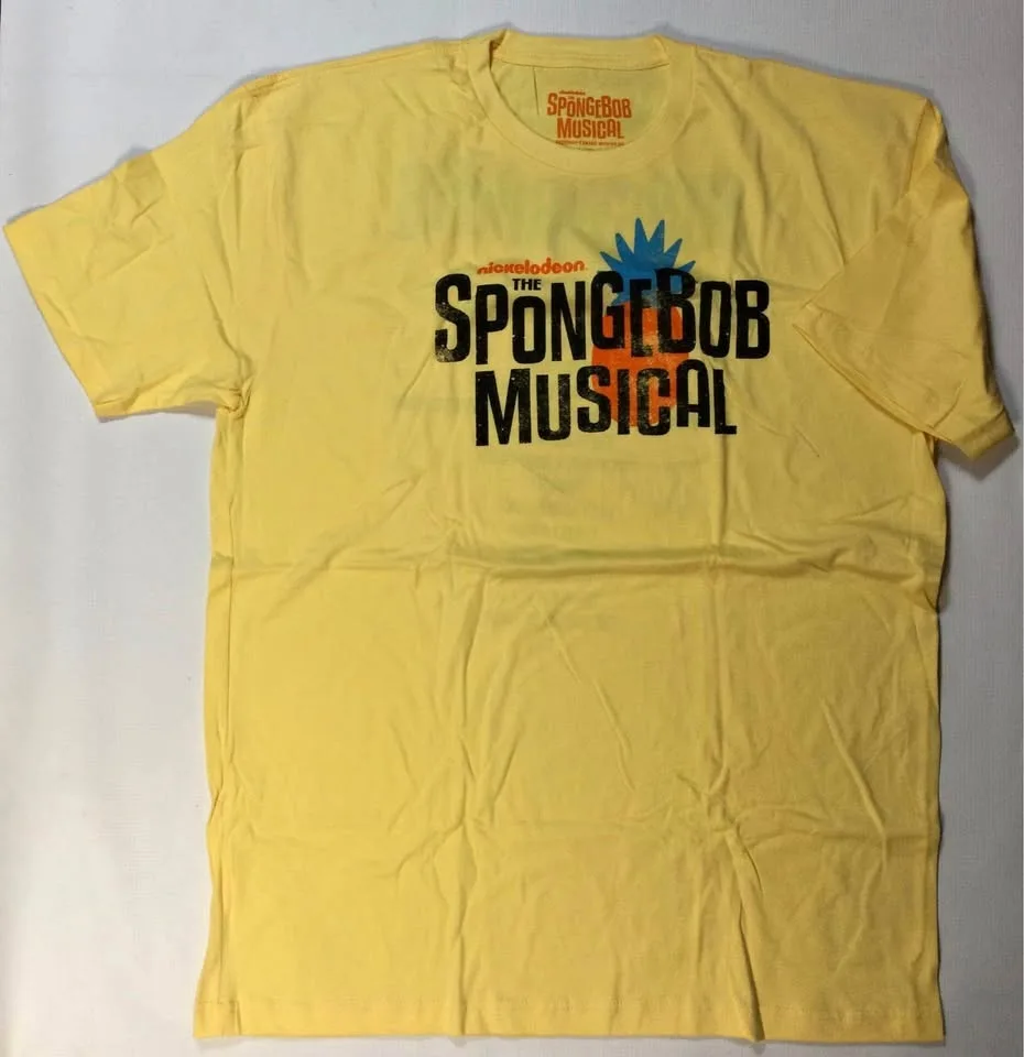 ( NEW ) SPONGEBOB Musical t-shirt, Unisex, Men’s XL #Cleanout