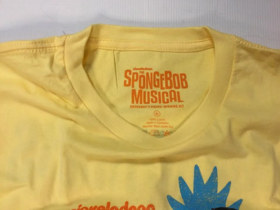 ( NEW ) SPONGEBOB Musical t-shirt, Unisex, Men’s XL #Cleanout image indicator(5)