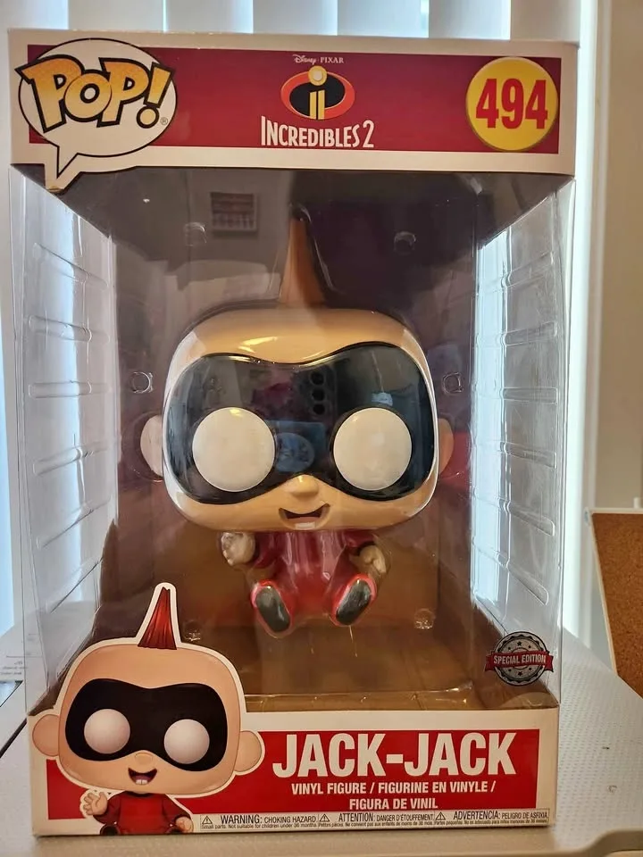 Funko Pop! Jumbo - Disney - Incredible 2 - Jack-Jack #494