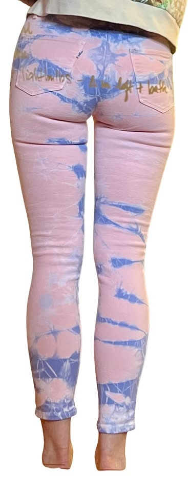 Levi's 711 High Rise Tie-Dye Jeans Size 24 NWT - photo 5