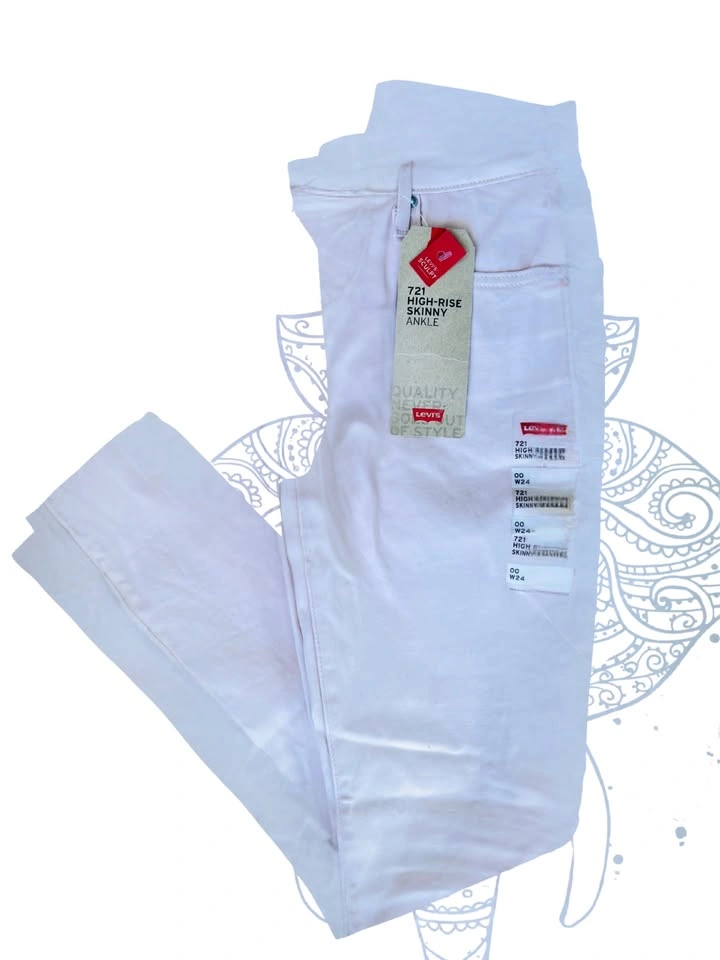 Levi's Sculpt 721 High Rise Skinny Jeans - XS - Pink - photo 3