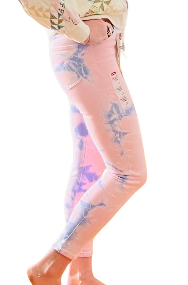 Levi's 711 High Rise Tie-Dye Jeans XS - photo 4