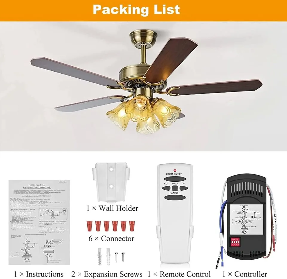 Universal Ceiling Fan Remote Control Kit thumbnail