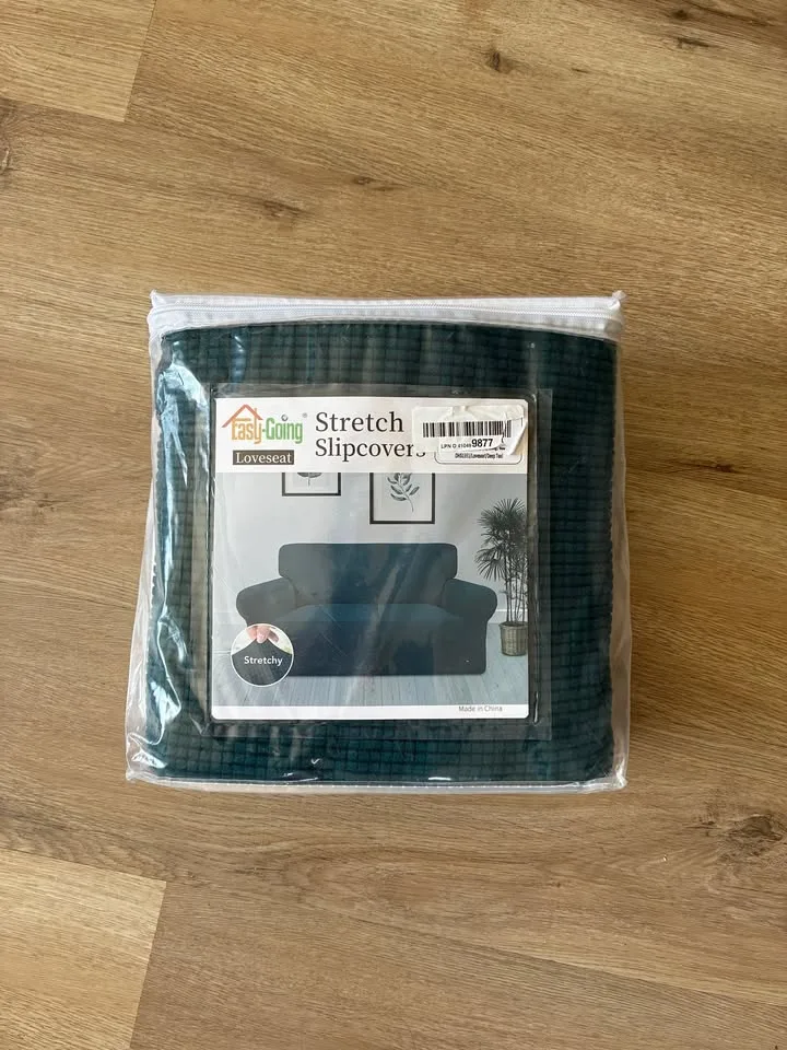 Easy-Going Stretch Loveseat Couch Cover image indicator(7)