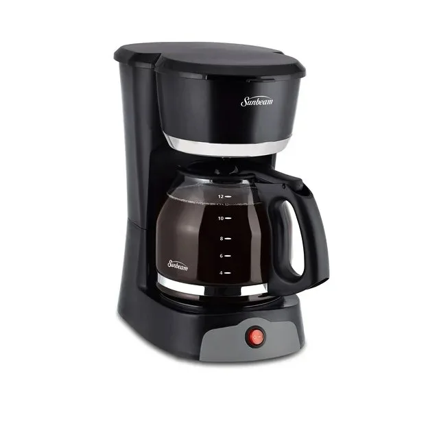 Sunbeam 12 Cup Black Switch Coffee Maker