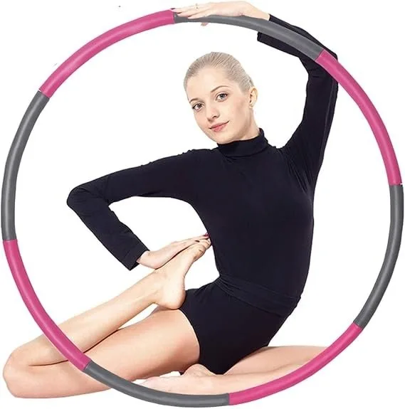 Weighted Fitness Hula Hoop – Brand New, Adjustable image indicator(2)