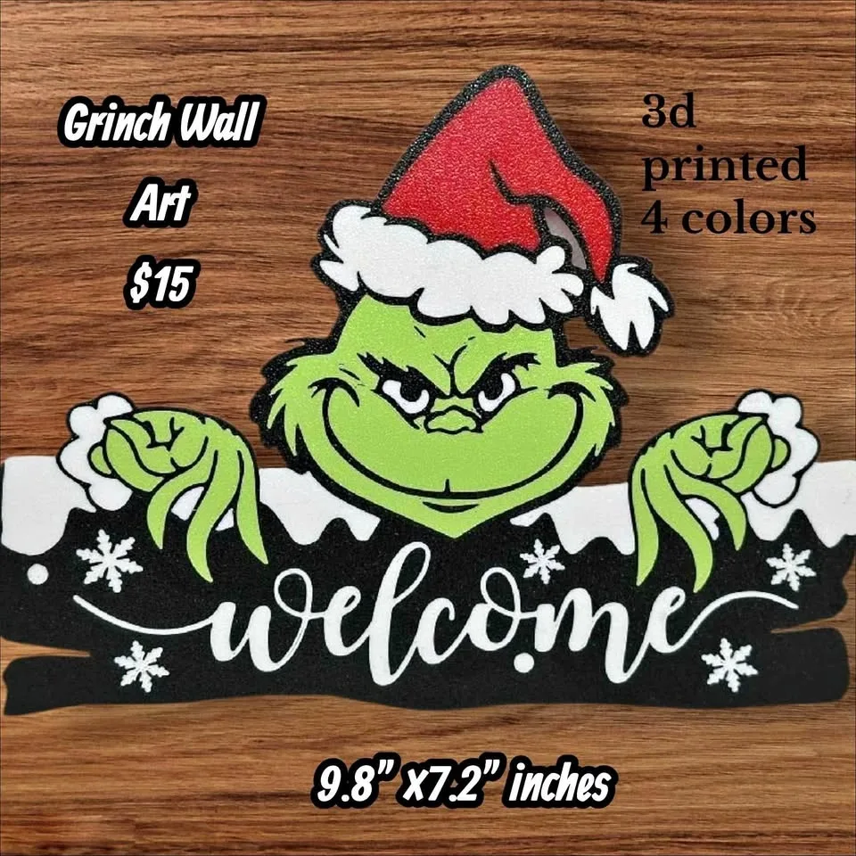 The Grinch Wall art