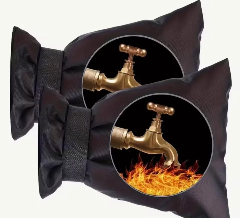 Brand new outdoor faucet cover protector winter, prevent freezin image indicator(2)