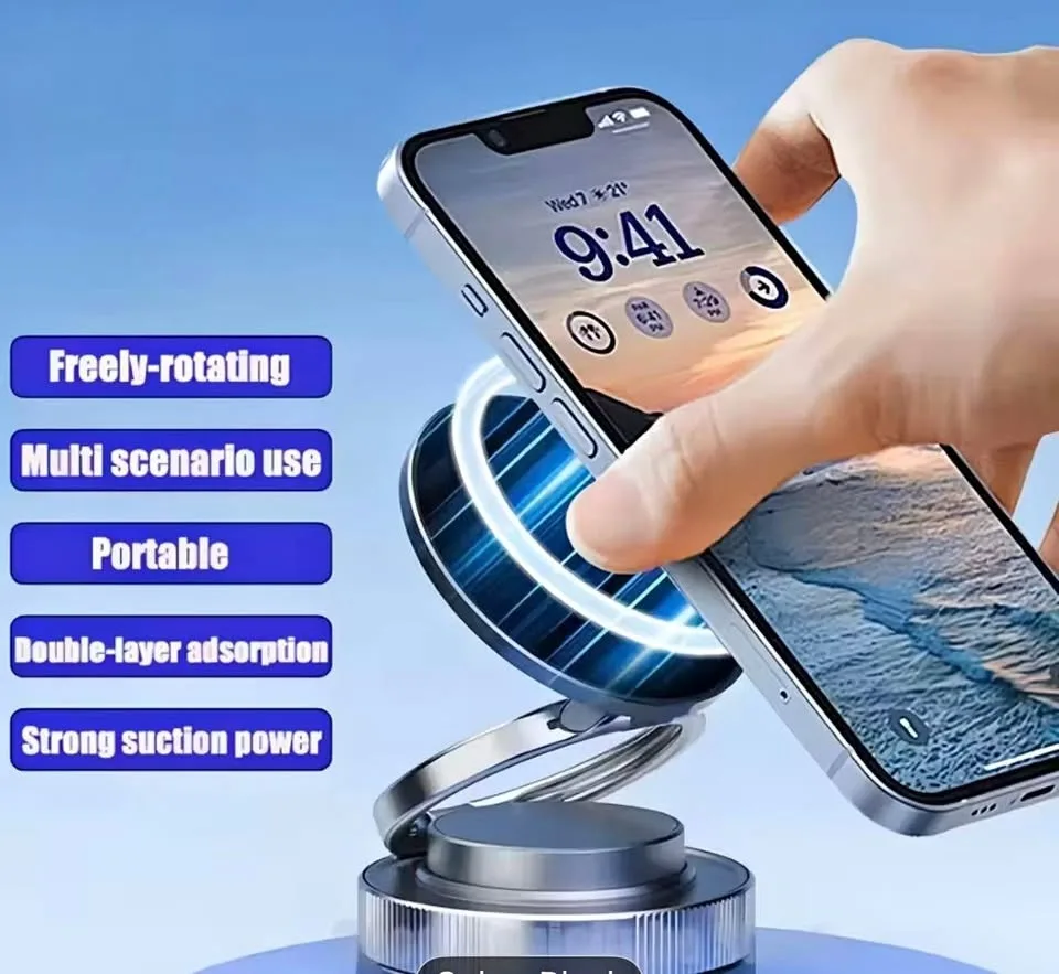 Brand new in box: vacuum magnetic phone holder