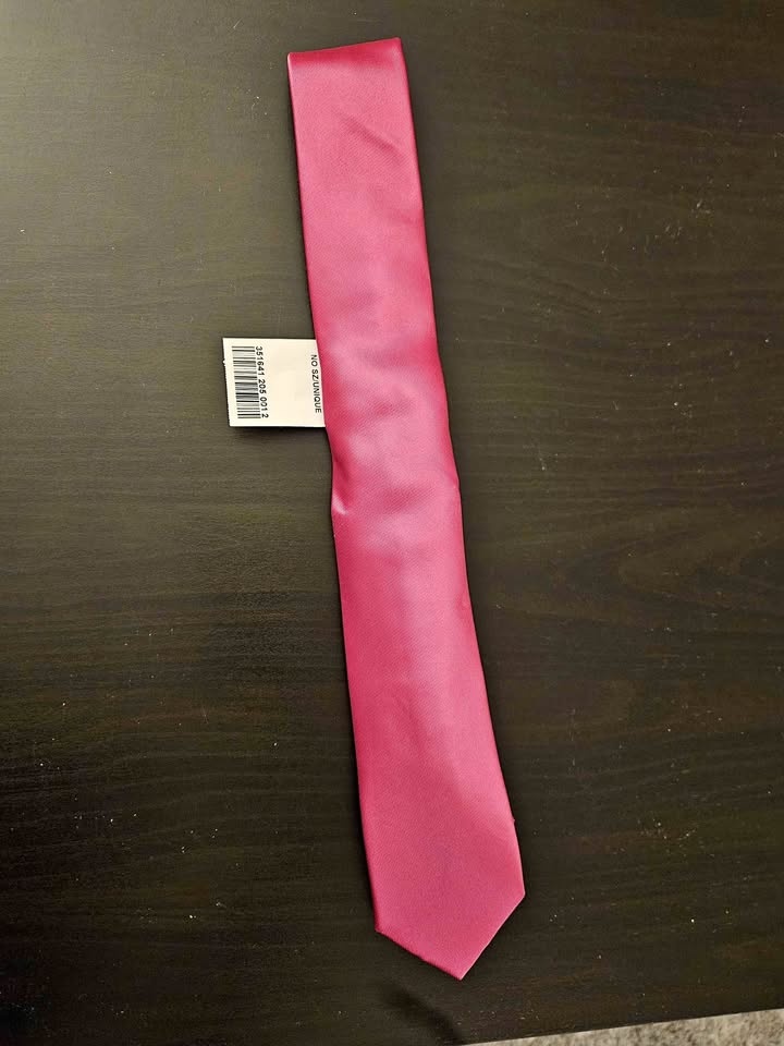 Brand new mens pink tie