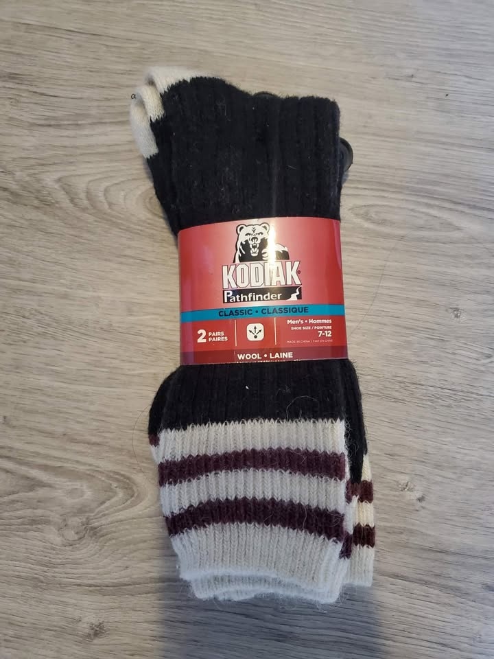 Kodiak Pathfinder Mens Socks 2 pairs