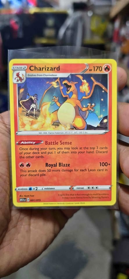 Charizard 2025 U.S. McDonald’s Happy Meal Pokemon Promo New!