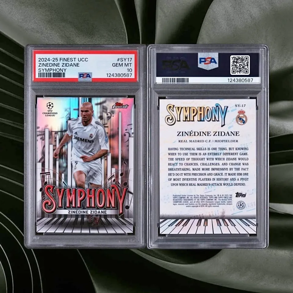 Zinedine Zidane Symphony PSA 10