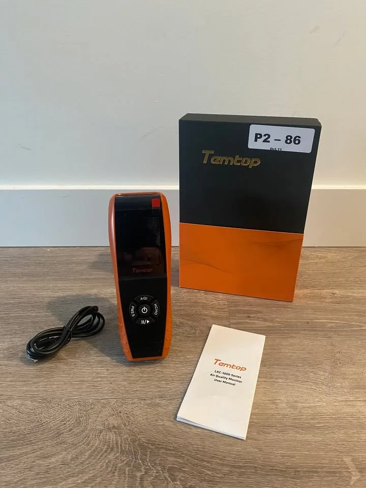 Temtop LKC-1000S+2 Air Quality Monitor (Open Box) image indicator(4)